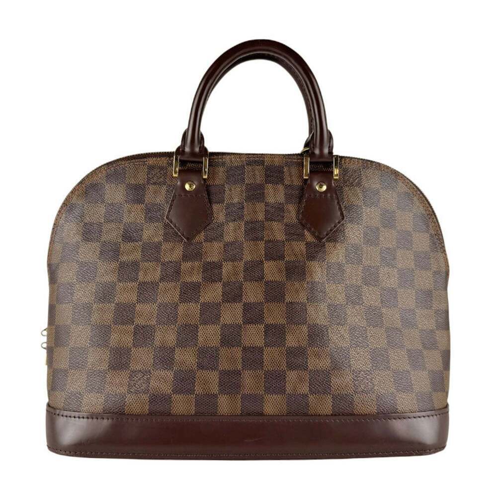 LOUIS VUITTON Brown Damier Canvas Alma PM Bag